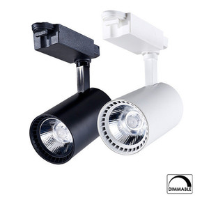Éclairage sur <span class=keywords><strong>rail</strong></span> pour magasin de musée 110V 220V, éclairage sur <span class=keywords><strong>rail</strong></span> à faisceau focalisé, 10W 20W 30W 40W, éclairage sur <span class=keywords><strong>rail</strong></span> <span class=keywords><strong>LED</strong></span> COB - Product Image 5
