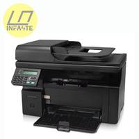 Imprimante multifonctionnelle commerciale tout-en-un Infaste reconditionnée, 18 ppm, 600*600 dpi, HP M1213nf, noir et blanc, format A4