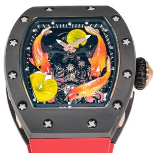 <span class=keywords><strong>Montre</strong></span> mécanique automatique de luxe S10 en céramique noire avec tourbillon, cadran ajouré en saphir de haute qualité, <span class=keywords><strong>montre</strong></span> décontractée <span class=keywords><strong>pour</strong></span> <span class=keywords><strong>homme</strong></span> - Product Image 2