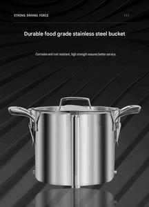 Hachoir <span class=keywords><strong>à</strong></span> légumes et <span class=keywords><strong>à</strong></span> viande de qualité industrielle avec double vitesse pour une productivité élevée dans la restauration - Product Image 6