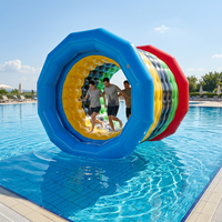 Offre Spéciale : Cinq Anneaux Gonflables Dynamiques Colorés 2,2x2m Personnalisables en Usine pour Événements de Jeux de Team Building