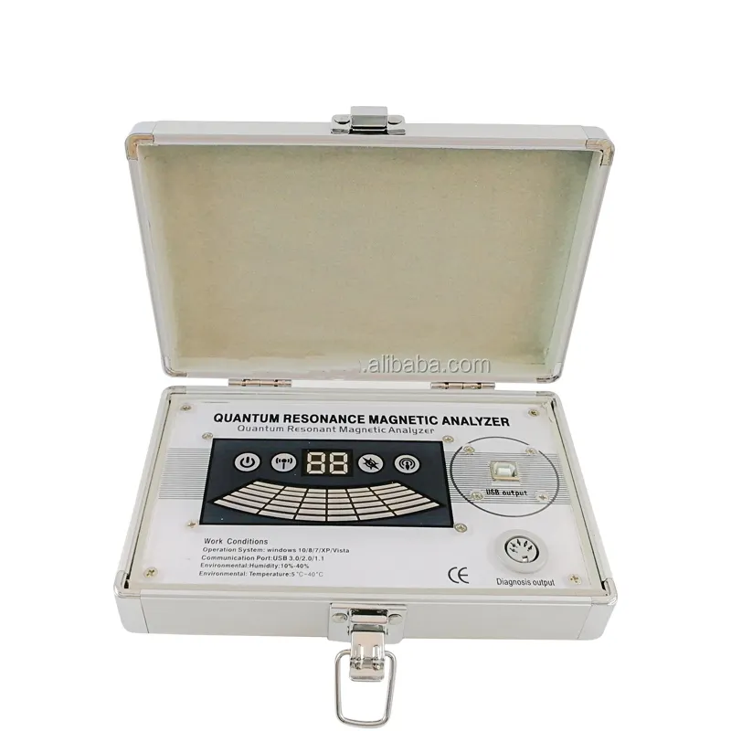 French language quantum magnetic resonance body analyzer manual factory price