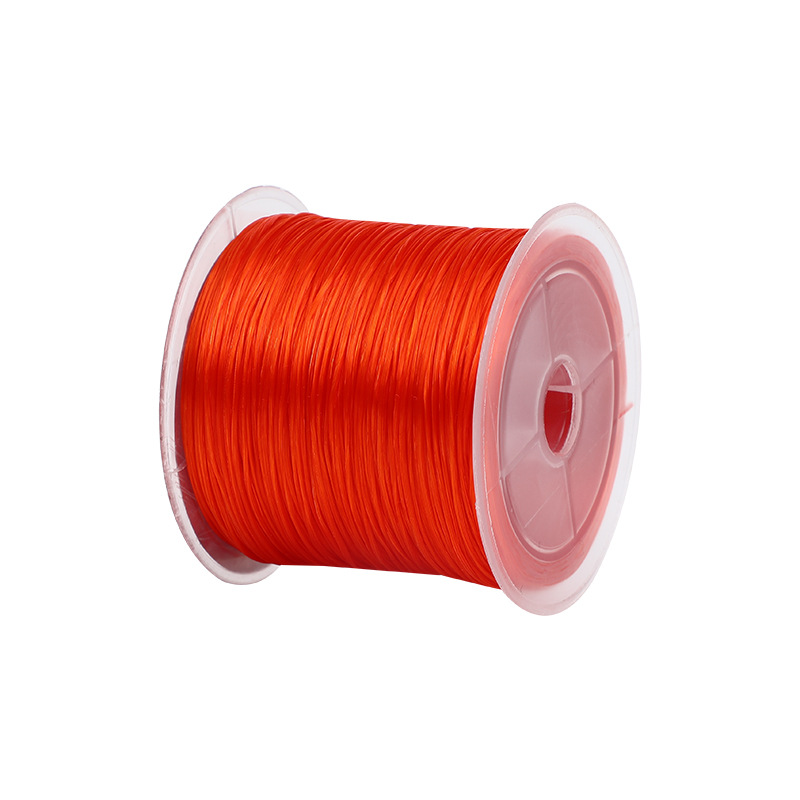 Rouge orange - diamètre du fil 0,8 mm (longueur du fil 50 m)