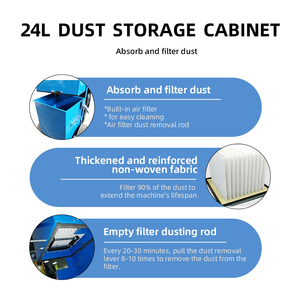 Máquina Eléctrica <span class=keywords><strong>de</strong></span> Pulido <span class=keywords><strong>de</strong></span> <span class=keywords><strong>Pisos</strong></span> <span class=keywords><strong>de</strong></span> Mármol y Epoxi <span class=keywords><strong>de</strong></span> 3.7KW <span class=keywords><strong>de</strong></span> Alta Resistencia con Colector <span class=keywords><strong>de</strong></span> Polvo para <span class=keywords><strong>Pisos</strong></span> <span class=keywords><strong>de</strong></span> Diamante - Product Image 6