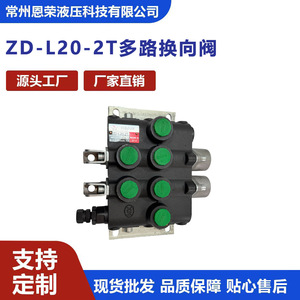 วาล์วควบคุมทิศทาง ZD-L20-2T วาล์วไฮดรอลิกแบบแมนนวล 2 ทาง แบบสองทิศทาง วาล์วควบคุมการไหลแบบย้อนกลับ - Product Image 3