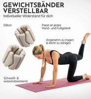 Kit de mobilité Pilates écologique de haute qualité avec ballon et bandes de résistance pour l'étirement et l'entraînement à domicile des femmes.