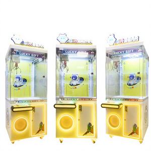 Máquina de garras grande que funciona con monedas, con lector de tarjetas, en inglés, 1 año de garantía - Marca NINIX - Product Image 1