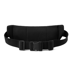 Ceinture de course en cuir PU pour le sport, sac banane, sac bandoulière, sac de taille, fermeture éclair, logo, trou pour écouteurs, téléphone de poitrine, vente en gros - Product Image 4