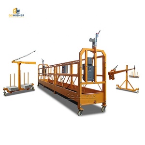 Yongheng xây dựng <span class=keywords><strong>Gondola</strong></span> tời 630kg dây thép điện treo Nâng Nền tảng zlp630 Giỏ Treo Điện 200m - Product Image 2