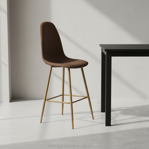 Muebles de Comedor, Taburetes de Bar Modernos de Estilo Nórdico, Muebles <span class=keywords><strong>para</strong></span> el Hogar y Hoteles, Directo de Fábrica, Reposapiés, Cómodas Sillas de Bar - Product Image 6