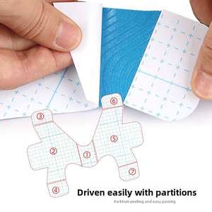 Cinta <span class=keywords><strong>de</strong></span> Kinesiología Precortada <span class=keywords><strong>de</strong></span> Lavanda con Certificación QU CE, Previene Esguinces <span class=keywords><strong>de</strong></span> <span class=keywords><strong>Tobillo</strong></span>, Soporte <span class=keywords><strong>para</strong></span> Ligamentos <span class=keywords><strong>de</strong></span> <span class=keywords><strong>Tobillo</strong></span>, Cinta Atlética Elástica, <span class=keywords><strong>Dolor</strong></span> - Product Image 4