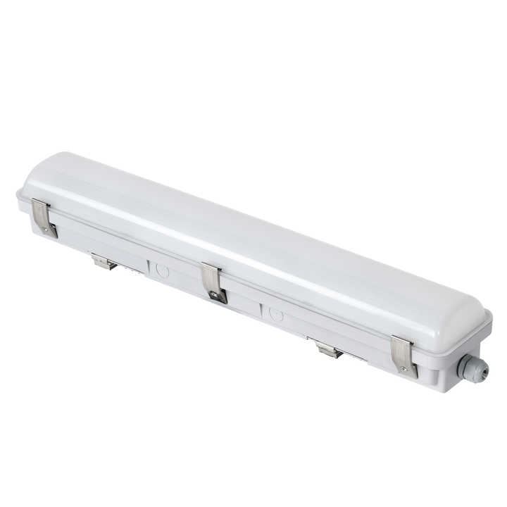 Ceiling Linear Led Light Fixture Ip65 Waterproof Tri-Proof Light 4ft ...
