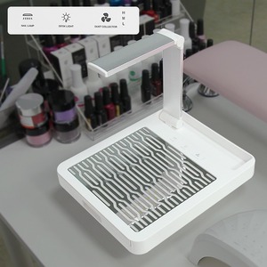 Machine à manucure professionnelle puissante, équipement de salon de manucure, aspirateur à poussière pour ongles, vitesse réglable, aspiration, 10 pièces - Product Image 3