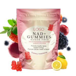NAD + Gummies dengan ekstrak Jamur obat OEM Vegan Gummy suplemen kekebalan tubuh Gummy - Product Image 1