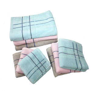 Pure Cotton <b>Bath</b> <b>Towel</b> <b>Set</b> Rectangle 100% Cotton Skin-Friendly Adult Home Use Customizable Logo - Product Image 3