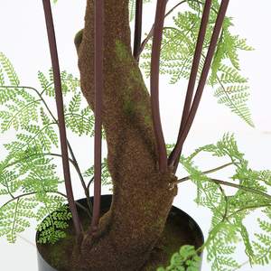 Gros arbres artificiels en plein air fougère pot artificiel décoratif extérieur faux plante - Product Image 6