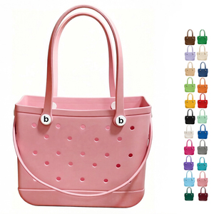 Borsa da Spiaggia in Gomma EVA con 3 Cinghie da Spalla, Impermeabile, da Viaggio, per Donne, Estiva, Lavabile, Borsa a Mano Aperta - Product Image 1