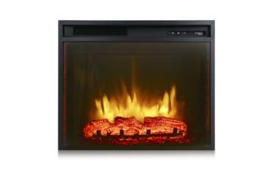 Chimeneas Eléctricas Curvas de 23 Pulgadas, 1440W, Inserto para <span class=keywords><strong>Chimenea</strong></span> de Leña, Calentadores Eléctricos con LED - Product Image 3