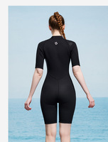 Hommes Femmes Shorty Combinaisons de plongée en néoprène 2mm Surfing Swimming Short Sleeve One-piece Swimsuit W154