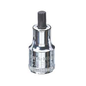 HEYCO 00050330183 Douilles de tournevis pour vis à six pans creux multi-cannelures XZN, 1/2" - Product Image 1