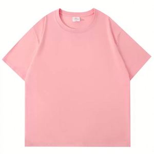 T-shirts en coton lourd 100% avec impression DTG de logo personnalisé, streetwear décontracté, t-shirts grande taille, t-shirts unis de couleur unie pour hommes - Product Image 3