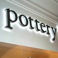 Letras LED Retroiluminadas Personalizadas al por Mayor, Letrero Luminoso 3D, Letrero con Nombre de Marca Personalizado para Tienda, Salón, Recepción de Hotel