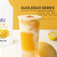Fabrieksleverancier Dragonfruit Puree 1.3L Dik Vruchtvleesconcentraat Rijke Sirop Bubble Tea Fruitdrank IJsdrank Ingrediënten