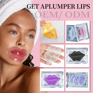 OEM/ODM 20 PACK <span class=keywords><strong>Masque</strong></span> pour les lèvres en cristal de collagène rose Baume repulpant Gel hydratant Masques pour les lèvres Améliore les lèvres sèches, <span class=keywords><strong>Masque</strong></span> pour les lèvres en hydrogel - Product Image 5