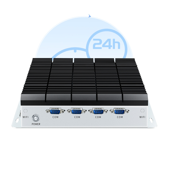 Industrial Fanless Mini Computer Outdoor Panel Pc Mini Pc Win 11 Mini Pc 12v with Wifi in Stock