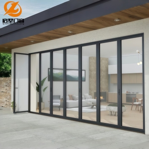 Villa Moderne en <span class=keywords><strong>Bord</strong></span> <span class=keywords><strong>de</strong></span> <span class=keywords><strong>Mer</strong></span>, Design <span class=keywords><strong>Spécial</strong></span> en Aluminium Antirouille et Résistant à la Corrosion, Verre Pliant, Étanche, Coupe-Vent, pour Balcon <span class=keywords><strong>Extérieur</strong></span> - Product Image 1