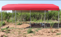 Abri de voiture robuste et imperméable avec toit en fer, tente de voiture extérieure, auvent en fer personnalisé, abri de stationnement