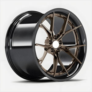 Jantes en fibre de carbone 2 pièces, jantes forgées 17-24 pouces pour RS7 4K R8 MK2 AMG GT Corvette C8 <span class=keywords><strong>488</strong></span> GTB 992 <span class=keywords><strong>Gt3</strong></span>/Touring 911 991 - Product Image 2