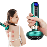 Appareil de massage multifonctionnel 2026 avec ventouses, EMS, lumière rouge chauffante et Gua Sha, à brancher