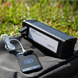 Bộ Sạc Năng Lượng Mặt Trời ES-T68, Loa Bluetooth, Đèn Led Âm Trầm Lớn Chống Nước, Công Suất 20W - Product Image 3