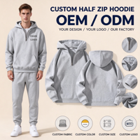 Sweat-shirt à capuche zippé sur le devant pour homme, coupe ample, en molleton, style décontracté, streetwear, fabricant OEM ODM sur mesure
