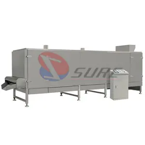 Secador de correia de malha de alta eficiência máquina de secagem de milho túnel máquina de secagem de ar quente