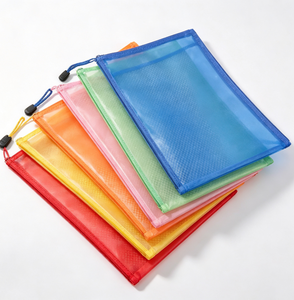 Carpeta de Archivo Ligera A4 con Cierre, Impermeable, de PVC, con Logotipo Personalizado, para Organizar Documentos de Oficina y Estudiantes - Product Image 2