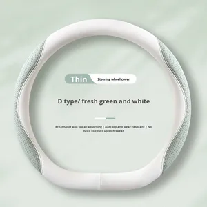 Cubierta <span class=keywords><strong>de</strong></span> <span class=keywords><strong>volante</strong></span> <span class=keywords><strong>de</strong></span> coche perforada transpirable Universal <span class=keywords><strong>de</strong></span> verano para las cuatro estaciones exclusiva para hombres y mujeres diseño transfronterizo - Product Image 6