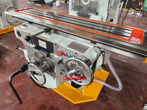 <span class=keywords><strong>Supertech</strong></span> Fresadora de 3 ejes Fresadora vertical tipo rodilla X6132 Fresadora horizontal manual de metal - Product Image 4