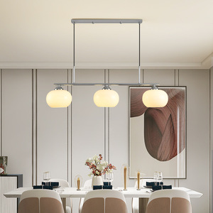 Cream-Style Nordic Chandelier, Ancient Persimmon Living Room Lamp Package, Haus Dining , Bedroom Simple Modern , Retro S - Product Image 4