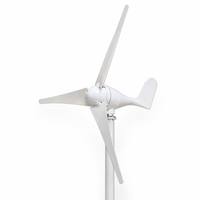 Générateur éolien à aimant permanent 3 pales 300W, approvisionnement en gros, faible MOQ, prix direct usine ISO, export