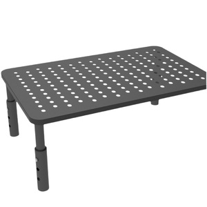 Support d'écran d'ordinateur réglable en hauteur, support de bureau en fer 230x370mm pour ordinateur portable et rangement de bureau - Product Image 3