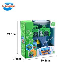 2023 El mejor vendedor B/<span class=keywords><strong>O</strong></span> Take Apart <span class=keywords><strong>Gun</strong></span> Toy Niños Montaje Camión Juguetes Jabón Burbuja Ametralladora Burbujas Pistola - Product Image 6