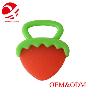 Libre de BPA <span class=keywords><strong>mam</strong></span>á opción suavizado dolor fruta en forma de silicona niños bebé <span class=keywords><strong>mordedor</strong></span> - Product Image 5