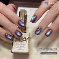 Vernis à ongles gel UV XEIJAYI Marron Bleu Effet Œil de Chat, Norme Européenne, Sans TPO, OEM ODM, Fournitures en gros pour la peinture des ongles