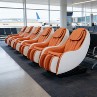 Fauteuil de massage ergonomique commercial de luxe pour aéroport et centre commercial