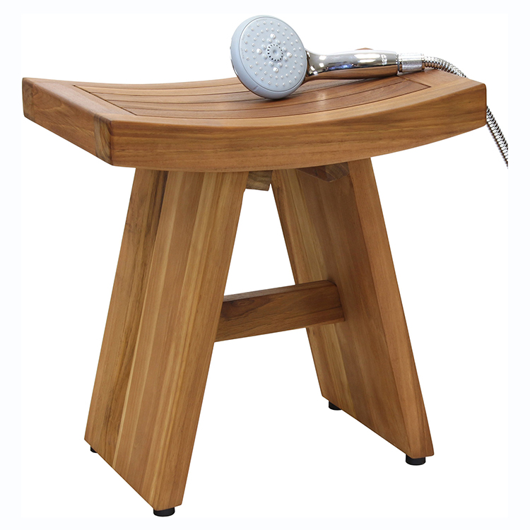 Бамбуковый стул для ванной комнаты, японское и матовое сиденье для ванной комнаты, стул, скамейка для душа
