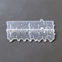 Lettre d'habillement Patch en caoutchouc Fer sur étiquette en silicone Adhésif Logo 3d Capuchon de sac personnalisé Patchs en caoutchouc PVC avec Velcro magnétique