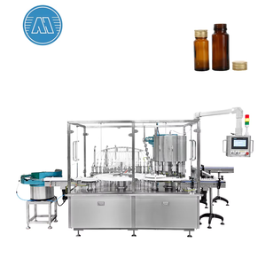 <span class=keywords><strong>Machine</strong></span> de remplissage automatique de flacons en plastique à 16 têtes, ligne d'embouteillage de liquides cosmétiques à haute vitesse - Product Image 1