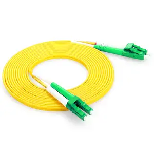 Cavo ottico ZHEFAN connettore Simplex Sc/Sc 3m Pigtail verde al blu Sc fibra ottica Patch Cord